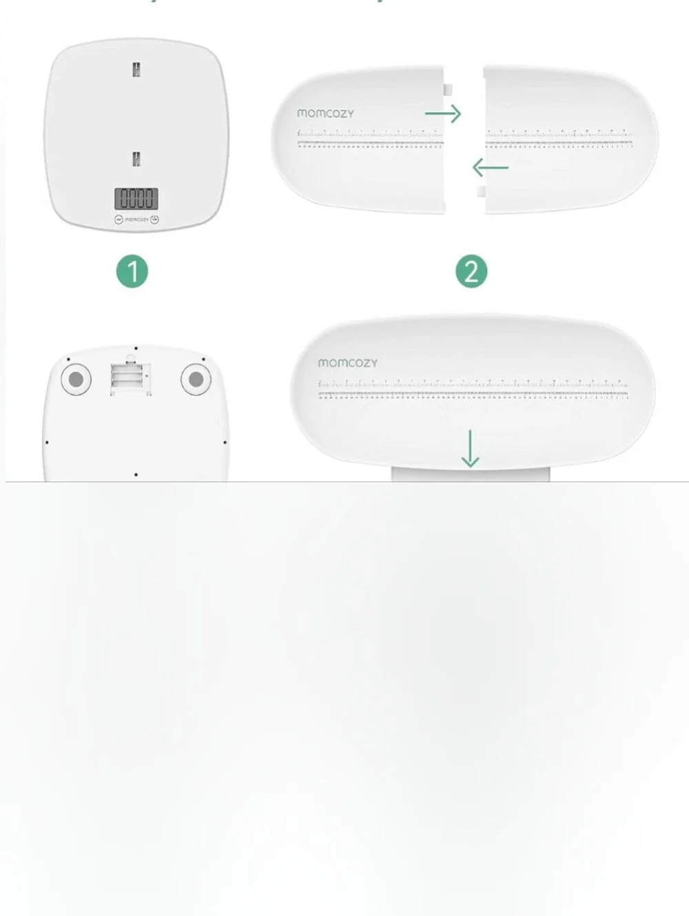 Momcozy Infant Height & Weighing Scale Converts To Standard Digital Scale
